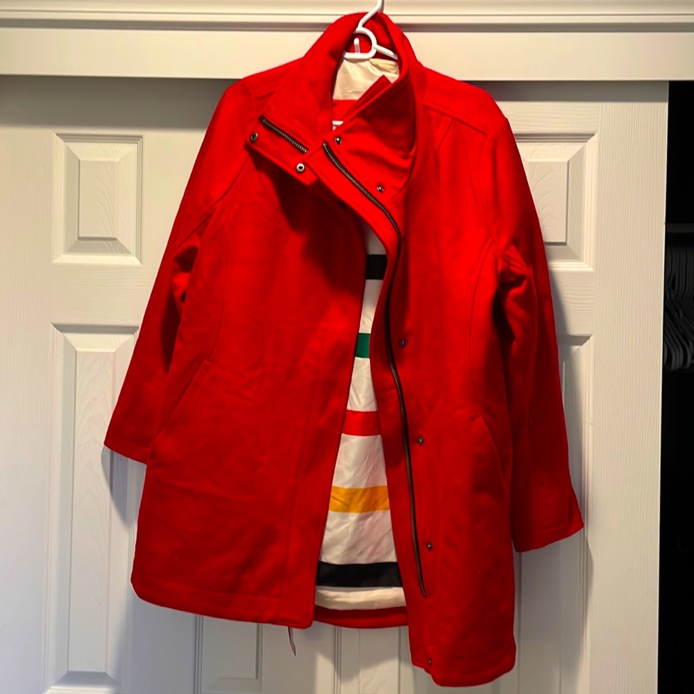 Gorgeous red Pendleton Peacoat!